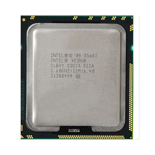 Процессор Intel Xeon X5687 Westmere-EP LGA1366, 4 x 3600 МГц, IBM