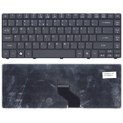 аккумулятор для ноутбука acer aspire 3810t 5800mah черная Клавиатура для ноутбука Acer Aspire Timeline 3410, 3410T, 3410G, 4741, 3810, 3810T, 3810TZ, 3810TZG,