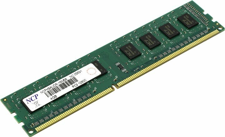 NCP DDR3 DIMM 4GB (PC3-12800) 1600MHz