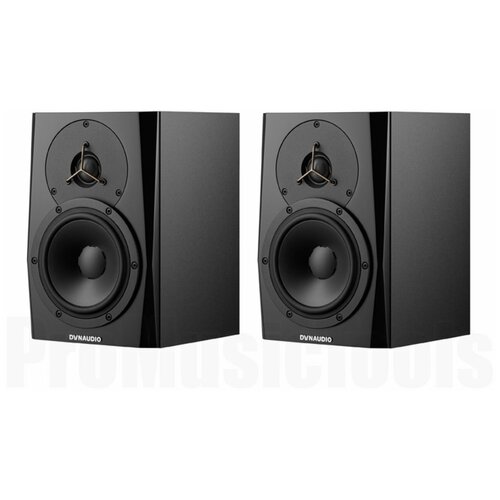 Dynaudio LYD-5 стереопара активных мониторов ближнего поля с черной лицевой панелью. 5