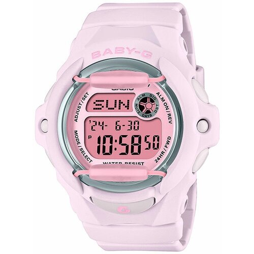 Наручные часы CASIO Baby-G, розовый японские наручные часы casio baby g bg 169u 4b с хронографом