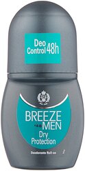 Breeze Дезодорант ролик Men Dry Protection, 50 мл