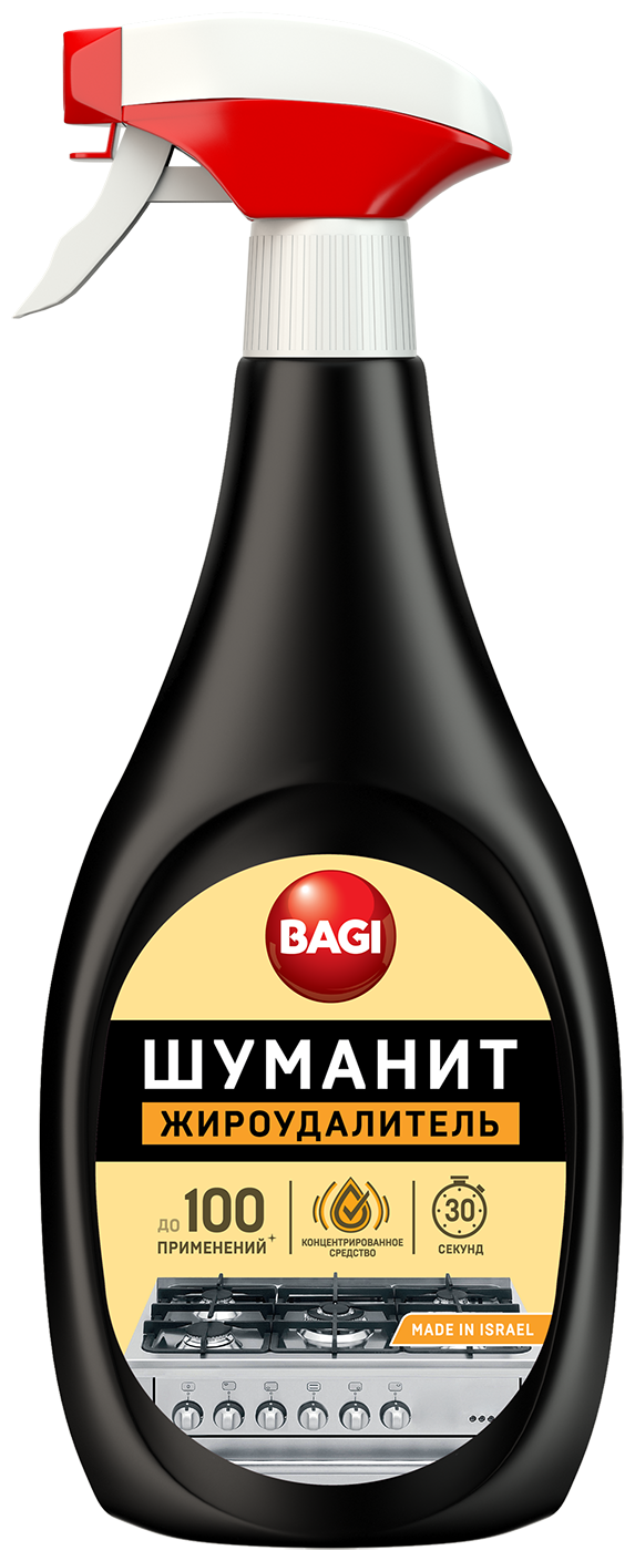 Концентрированное средство Шуманит жироудалитель Bagi, 400 мл