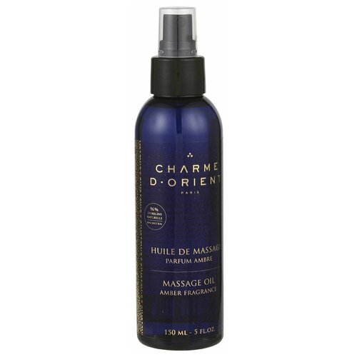 Charme D'Orient Масло для тела Massage oil Amber fragrance, 150 мл