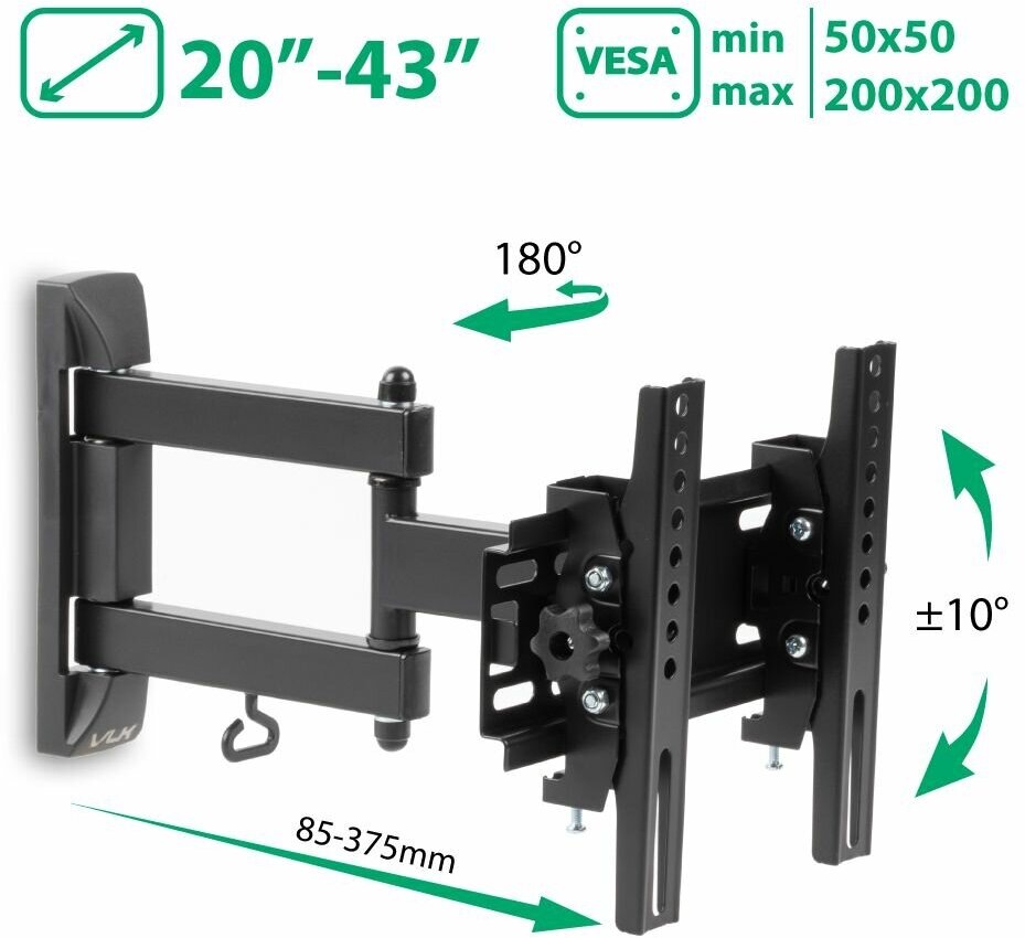 Кронштейн для телевизора VLK - фото №1