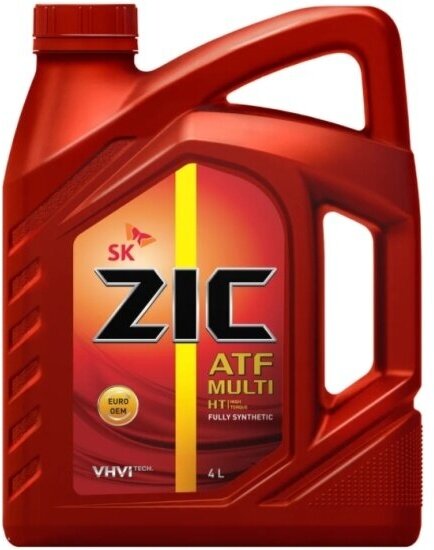 Трансмиссионное масло Zic ATF Multi HT 4 л