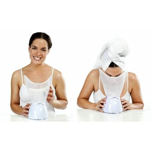 Паровая сауна для распаривания лица распариватель пор ингалятор аппарат для очищения кожи лица 162300₽