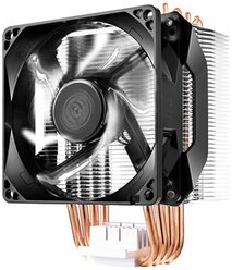 Кулер для процессора Cooler Master Hyper H411R серебристый/черный/белая подсветка