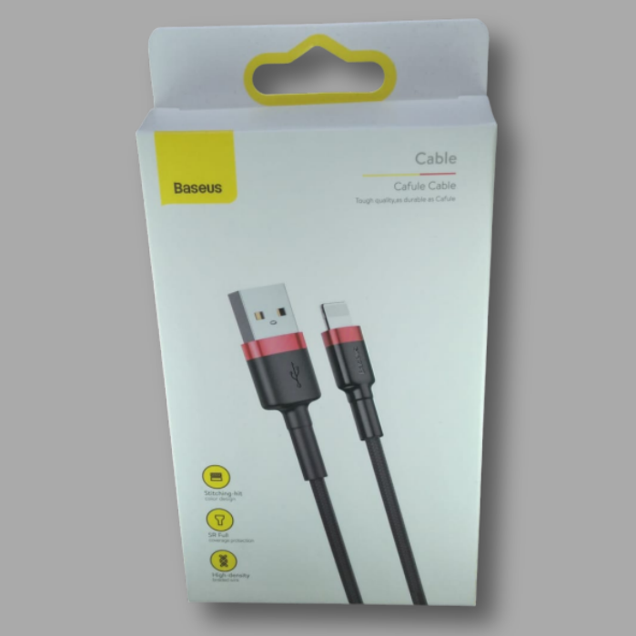 Кабель Baseus Cafule USB - Lightning 24А (CALKLF)