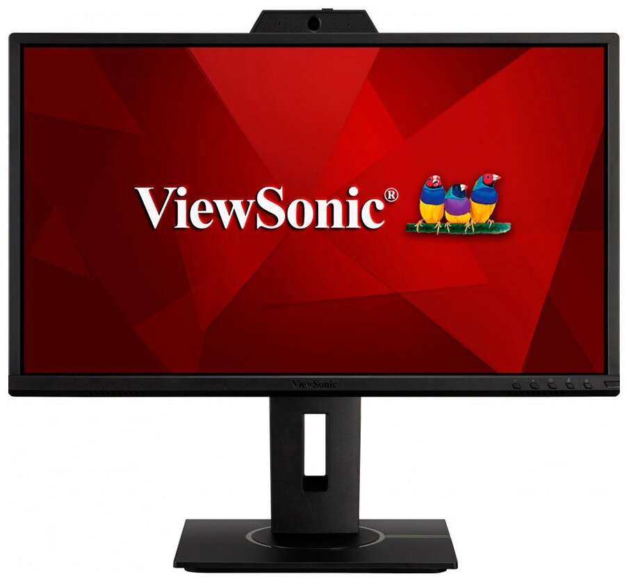 Монитор ViewSonic (VG2440V)24/FHD/IPS/60Hz/250cd/5ms/HDMI/DP/Webcam