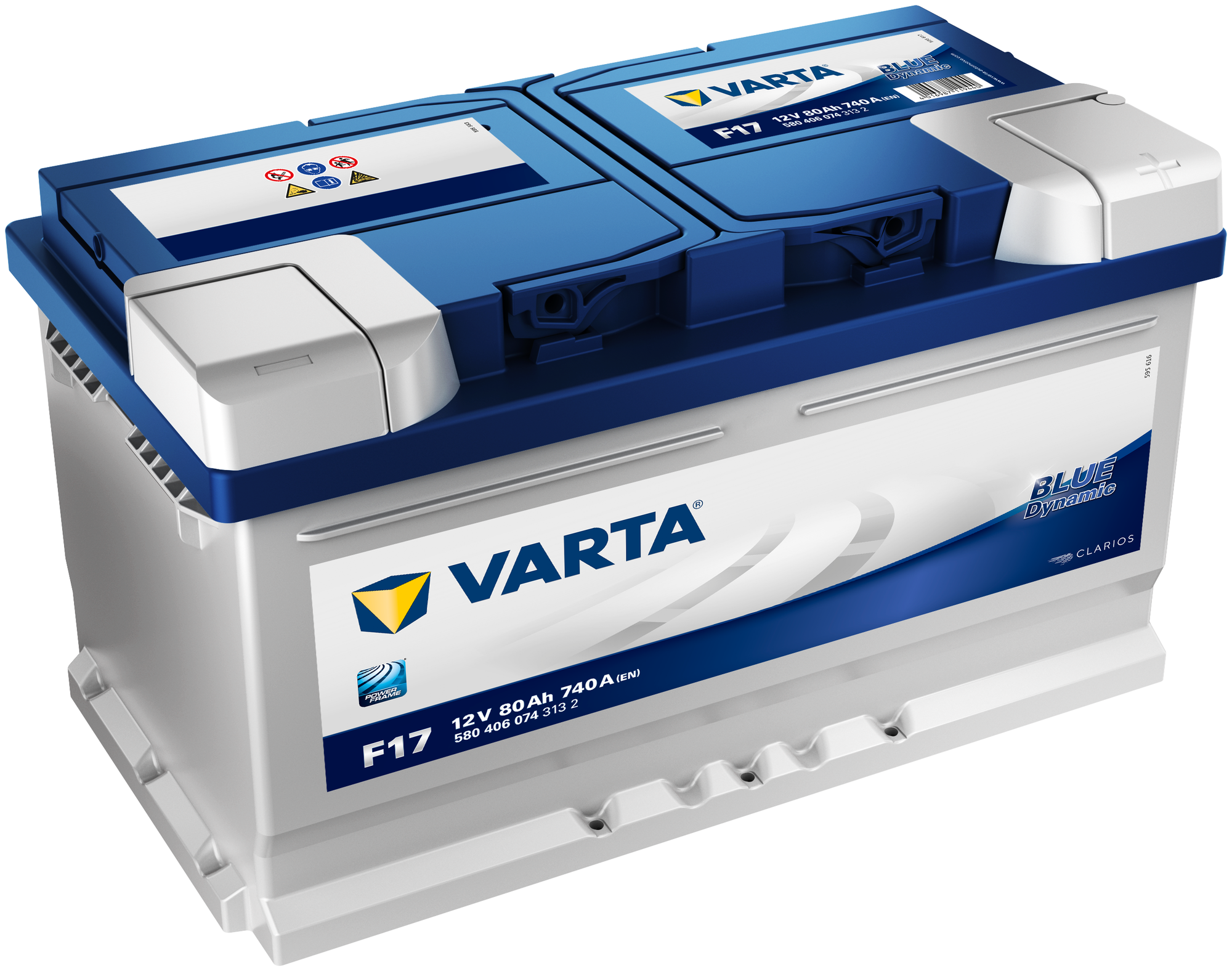 Аккумулятор автомобильный Varta Blue Dynamic 580 406 074 F17