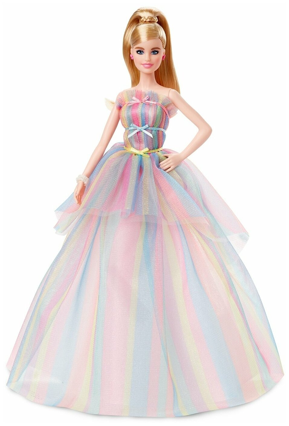 Кукла Barbie Пожелания ко Дню рождения коллекционная GHT42 - фото №1