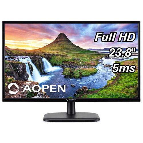 Монитор Aopen 238 24CL1Ybi черный IPS LED 5ms 169 HDMI матовая 250cd 178гр178гр 1920x1080 VGA FHD 29кг 1077700₽