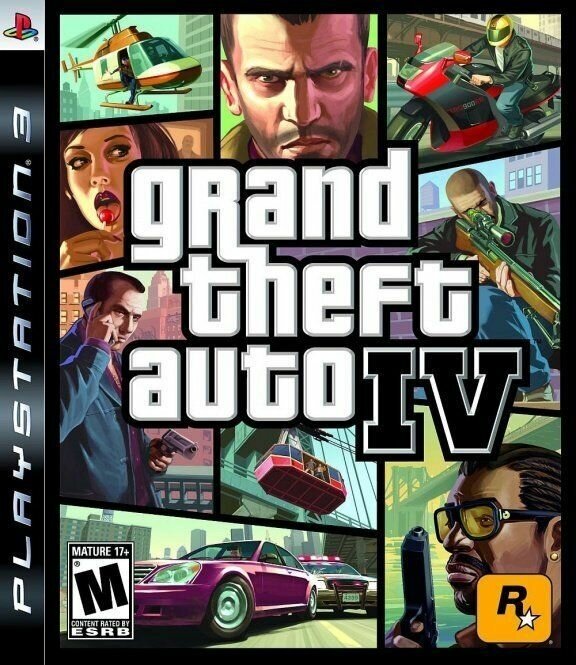 GTA: Grand Theft Auto 4 (IV) (PS3) английский язык