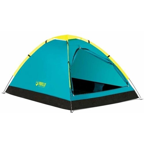 Палатка BEST WAY 68084 041-002, 145 x 205 x 100 см, 2-местнаяголубой палатка трекинговая четырехместная bestway палатка 4 местная 240x240x100см