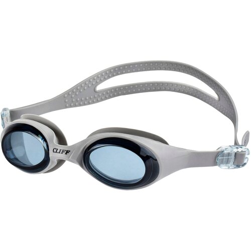 Очки для плавания взрослые CLIFF G2900, серые очки для плавания взрослые cliff af9100 серые