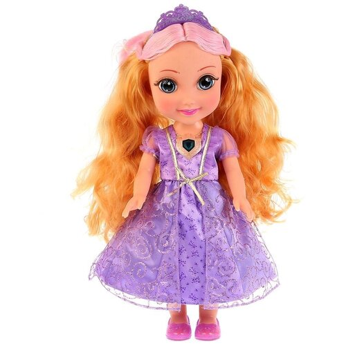 Кукла Карапуз Принцесса Амелия, 36 см, AM68188B-RU карапуз кукла интерактивная принцесса амелия 36 см светящиеся волосы 100 фраз