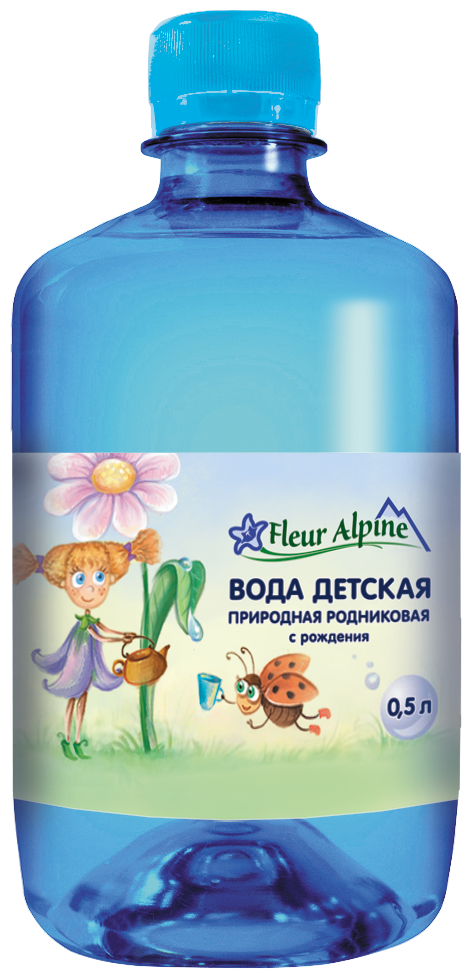 Детская вода Fleur Alpine, c рождения, 0.5 л