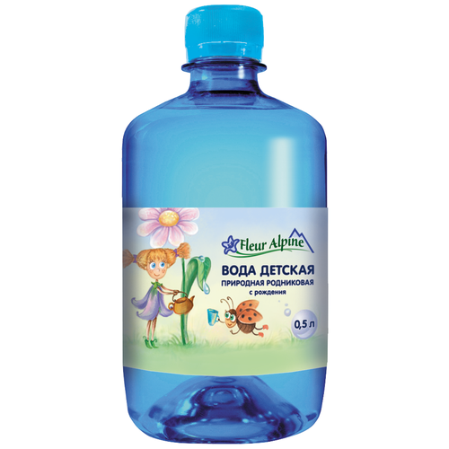 Детская вода Fleur Alpine, c рождения, 0.5 л