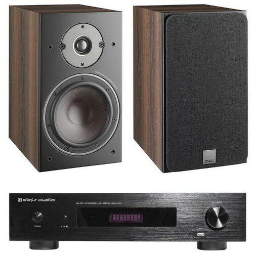 Комплект стерео системы Digis AUDIO MK-285 DALI OBERON 3 темный орех 9999000₽