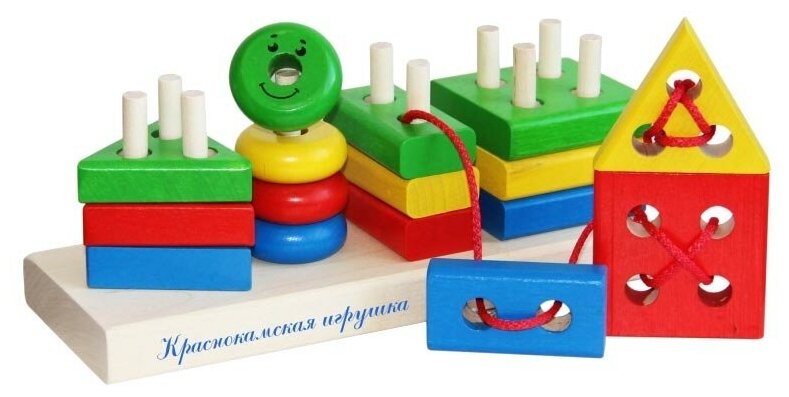 Развивающая игрушка Краснокамская игрушка Геометрик