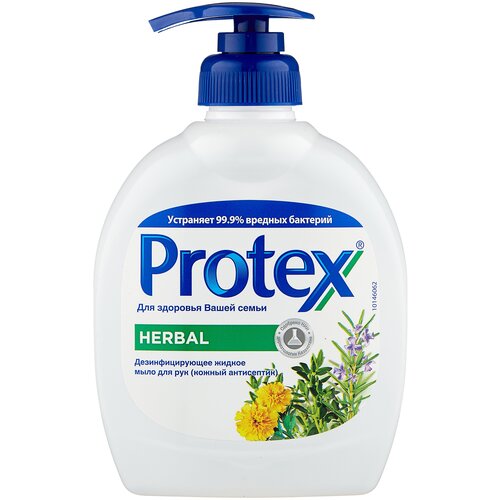 Protex Мыло жидкое Herbal антибактериальное, 300 мл