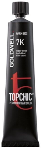 Goldwell Topchic стойкая крем-краска для волос, 7K медный блондин