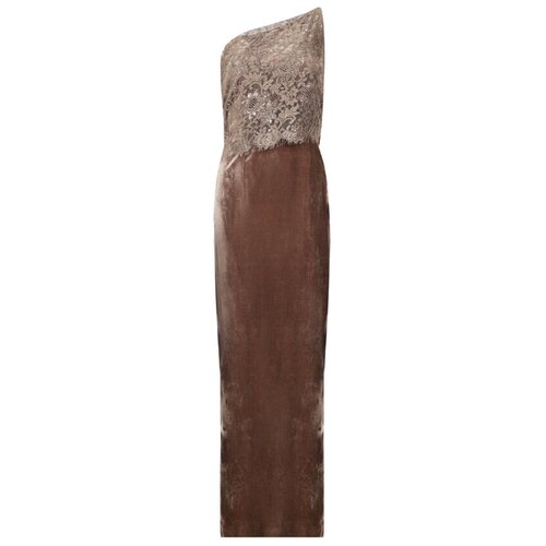 Платье Jean Paul Gaultier, вечернее, размер 42, коричневый