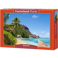 Пазл CASTORLAND Пляж, Сейшелы, 3000 деталей