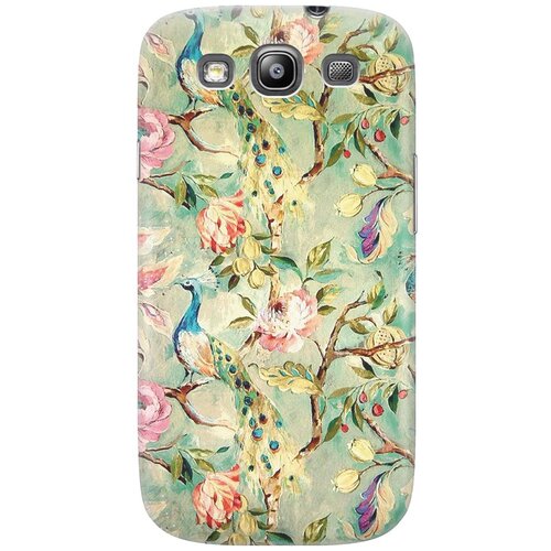 фото Cиликоновый чехол на samsung galaxy s3 / самсунг с3 с принтом "винтажный цветочный паттерн" gosso