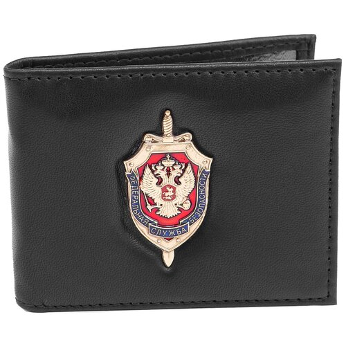 Обложка для удостоверения ЛУБЯНКА, черный