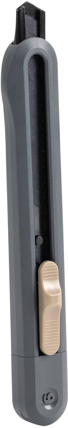 Нож канцелярский Deli ENS063-GR Nusign 9мм, сталь, серый