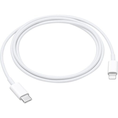 Кабель для Apple iPhone, iPad, USB Type-C - Lightning, 2 м, белый