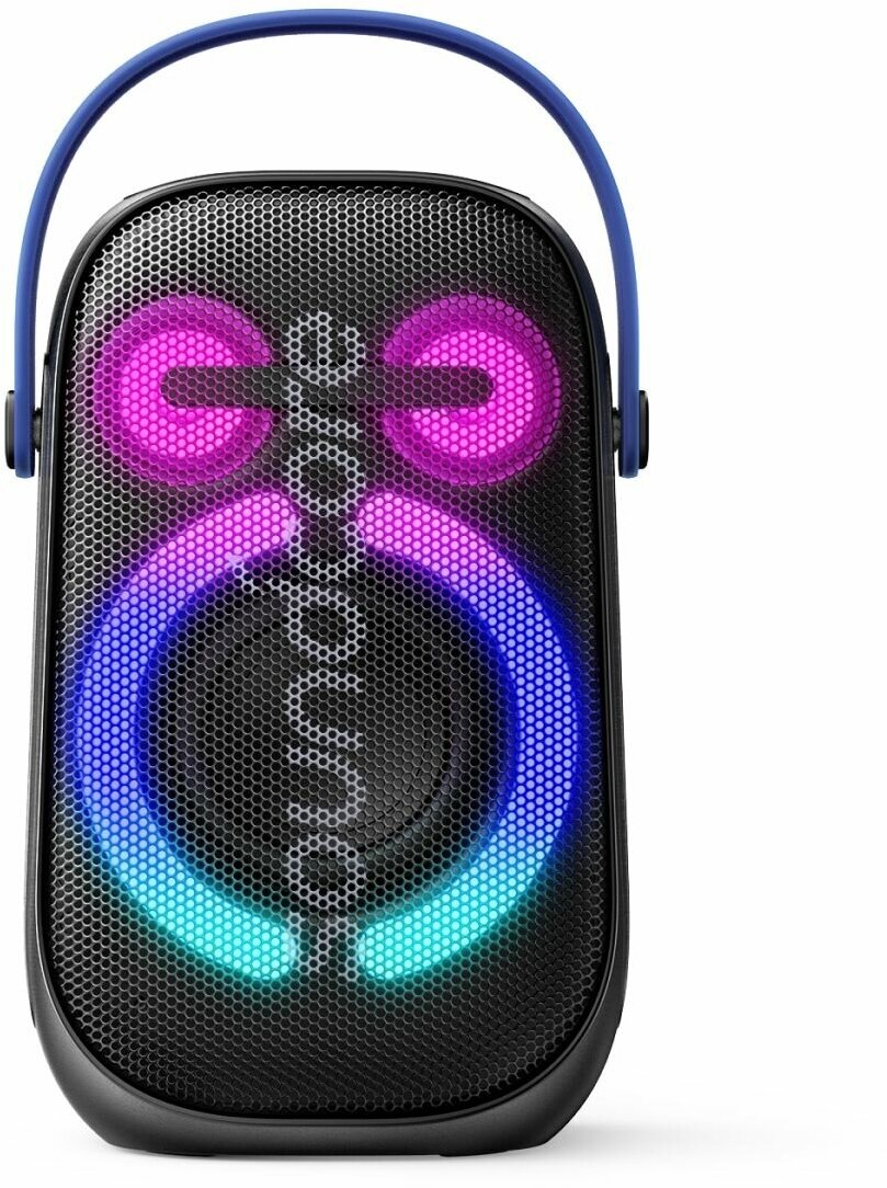 Портативная колонка Soundcore Rave Neo 2 / Блютуз Bluetooth колонка со светомузыкой черный