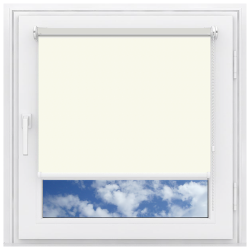 фото Рулонная штора на окно мини эко (белый, 110, 210) мастер плюс
