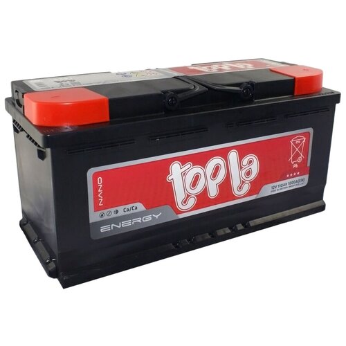 Аккумулятор автомобильный Topla Energy 108210 6СТ-110 обр. 393x175x190