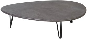 Столик журнальный Калифорния мебель Дадли, ДхШ: 94 х 69 см, серый бетон