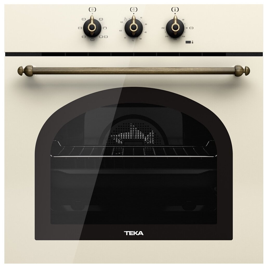 Электрический духовой шкаф TEKA HRB 6100 VNB BRASS, бежевый