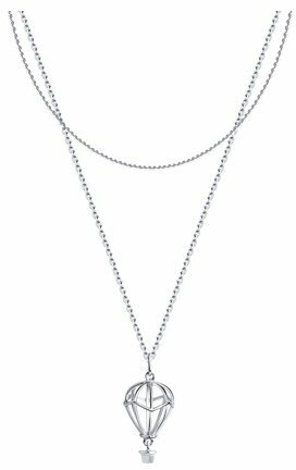 Колье Diamant online, серебро, 925 проба