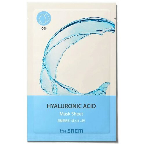 The Saem Увлажняющая тканевая маска Bio Solution Mask Sheet Hydrating Hyaluronic Acid, 20 мл