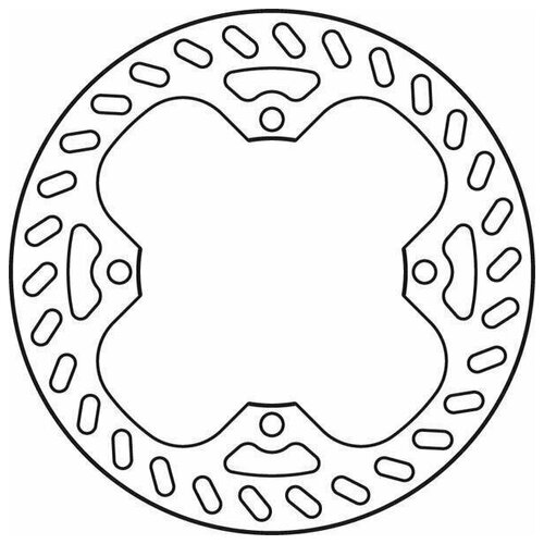 Тормозной диск GoldFREN 1402R кросс SZ44RID, MST305, FMD0366, MD6255