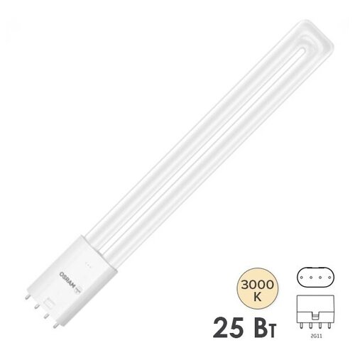 Лампа светодиодная OSRAM DULUX L 55 LED HF & AC Mains 25 W/3000 K