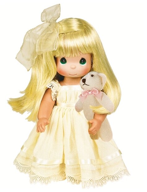 Кукла Precious Moments Cherish Me Always Blonde (Драгоценные Моменты Заботься обо мне всегда блондинка) 34 см, The Doll Maker