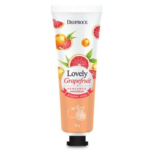 Крем для рук с экстрактом грейпфрута Deoproce Lovely Grapefruit Perfumed Hand cream