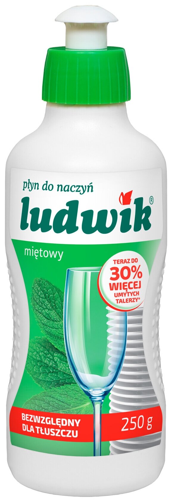 Средство для мытья посуды "Ludwik", мята, 250 гр
