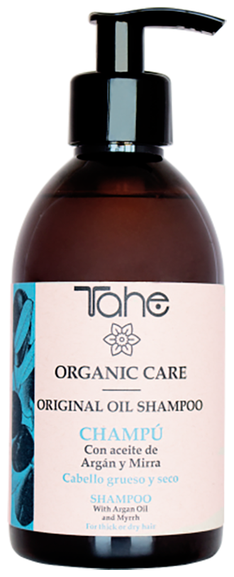 Tahe шампунь Organic Care Original Oil for thick and dry hair для тяжёлых, непослушных и сухих волос, 300 мл