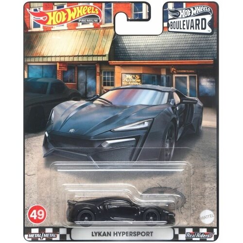 Машинка Hot Wheels премиальная 49 LYKAN HYPERSPORT / GJT68-HCR19