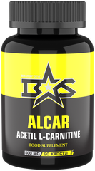 Ацетил л-карнитин Binasport "ALCAR (acetyl l-carnitine HCL)" 90 капсул