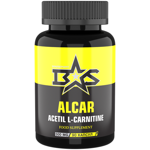 Ацетил л-карнитин Binasport ALCAR (acetyl l-carnitine HCL) 90 капсул