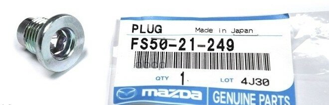 Заглушка Поддона Масляного [Fs5021249] MAZDA арт. FS5021249